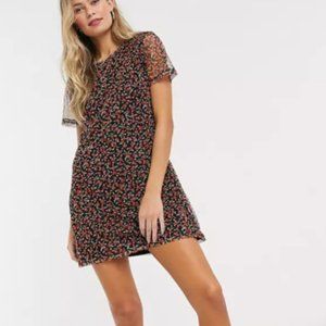 Sheer Floral Summer Dress